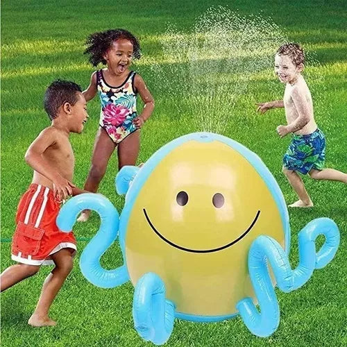 Pulpo Inflable Lanza Agua